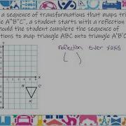 Sequence Of Transformations That Maps Triangles