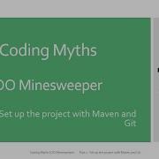 Java OO Minesweeper Part 1 Set Up The Project With Maven And Git