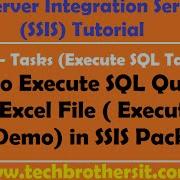 SSIS Tutorial Part 114 Execute SQL Statements From A Excel File In SSIS Package