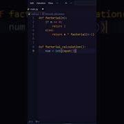 Factorial In Python Python Programming