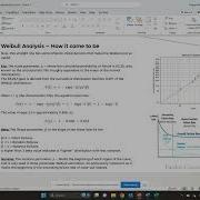 Perform A Weibull Analysis In Excel