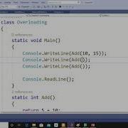 Method Overloading Optional Parameters Recursive Recursion