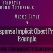 Response Implicit Object In JSP Part 10 JSP Tutorials Implicit Objects Response