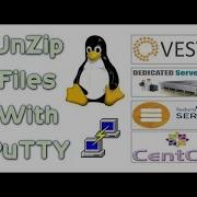 Unzip Files On Dedicated Servers Linux Vesta CP On FileZilla With PuTTY