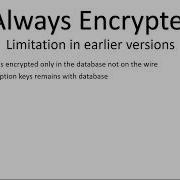 Always Encrypted Introduction