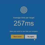 Aim Trainer Human Benchmark