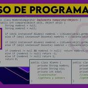 JAVA Interface Comparator Múltiple DAM DAW