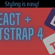 React Bootstrap 4 With Reactstrap Typescript 2021
