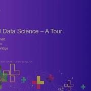 Spatial Data Science A Tour