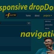 Responsive Dropdown Navigation Menu Using Html CSS And Javascript