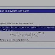 13b Bayesian Learning Discrete Parameter Sets II Chapter 18