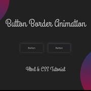 How To Add CSS Button Border Animation HTML CSS Hover Effect Source Code Included