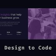Responsive Statistics Preview Card Design To Code HTML CSS Adobe XD Design