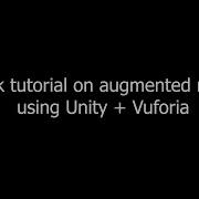 Unity Vuforia Tutorial Image Target No Code Needed
