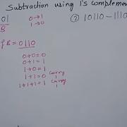 Binary Subtraction Using 1 S Complement Subtraction Using 1 S Complement Electronic2