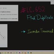 LeetCode 652 Find Duplicate Subtrees Tree Inorder HashMap