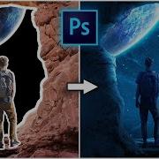 Night Moon Photoshop 2020 Composition Tutorial