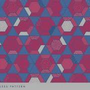 Hexagons Geometric Seamless Pattern