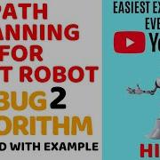Path Planning For Point Robot Ll Bug2 Algorithm Explained With Examples In Hindi