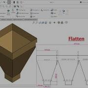 Solidworks Sheet Metal How To Design A Hopper In Solidworks