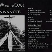 Alive She Died She S Lost Control Minimal Joy Division Cover