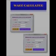 Informatics Practices Class 11 12th CBSE Netbeans Java Coding For Wage Calculator Application