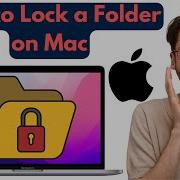Как защитить папку паролем на MacBook Как заблокировать папку на Mac