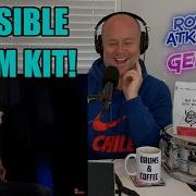 Drum Teacher Reacts ROWAN ATKINSON Live Star Of Mr Bean Funny Invisible Drum Kit