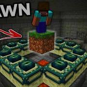 The Only Minecraft Seed That Can Be Beaten On 1 Block