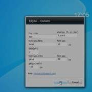 Digital Clocket 6 Windows 7 Gadget