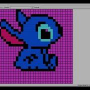 Stitch Pixel Art On Kturtle