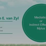 Mediation And Indirect Effects In Mplus