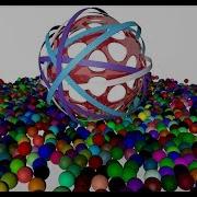 Abstract 3D Rendering Of Sphere With Rings In Cinema 4D Tutorial