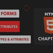 HTML Forms Forms Attributes HTML Input Types Input Attributes