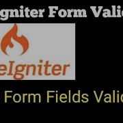 HTML Form Validation PHP Codeigniter Tutorial For Beginners
