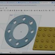OnShape Patterns Linear Circular