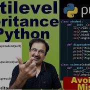 Multilevel Inheritance In Python Program Python Tutorial For Beginners Pythonforbeginners 22