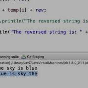 Reverse Words In A Given String In Java