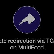 Create Redirection Via Telegram Bot On MultiFeed
