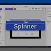 M5UI Basic Tutorial LVGL Spinner