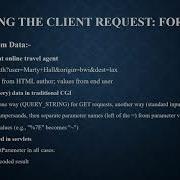 Handling The Client Request Form Data