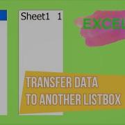 Excel VBA How To Transfer Data From One Listbox To Another Listbox
