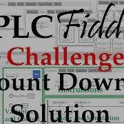 Решение задачи PLC Fiddle Count Down Challenge Programming Now