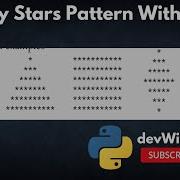 Sandglass Pattern Of STARS With Python Create A Python Project Youtube Youtuber Trending