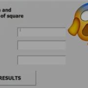 How To Make A Simple Machine Calculating Area And Perimeter Of A Square In Visual Basic