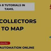 Java8 70 Collectors To Map Tamil