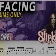 Surfacing DRUMS ONLY Slipknot DRUM SCORE Sheet Music 154 DRUMSCRIBE