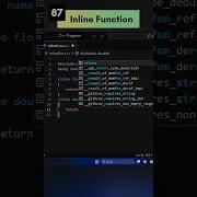 Inline Function In C C Tutorials For Beginners Code Leo Shorts Coding Programming Cpp 87