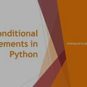 Conditional Statements In Python If Else Elif Python Programming Lesson 3 Undergrad Academy