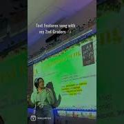We Are Learning Text Features This Week And This Song Is So Fun To Sing Along With
